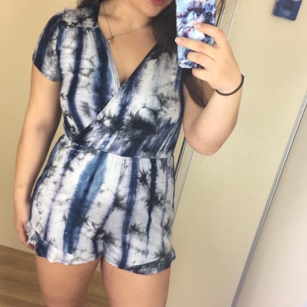 Tie dye romper